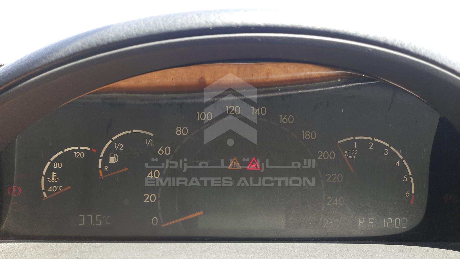 2001 MERCEDES S 500 VIN: WDB2201751A254893
