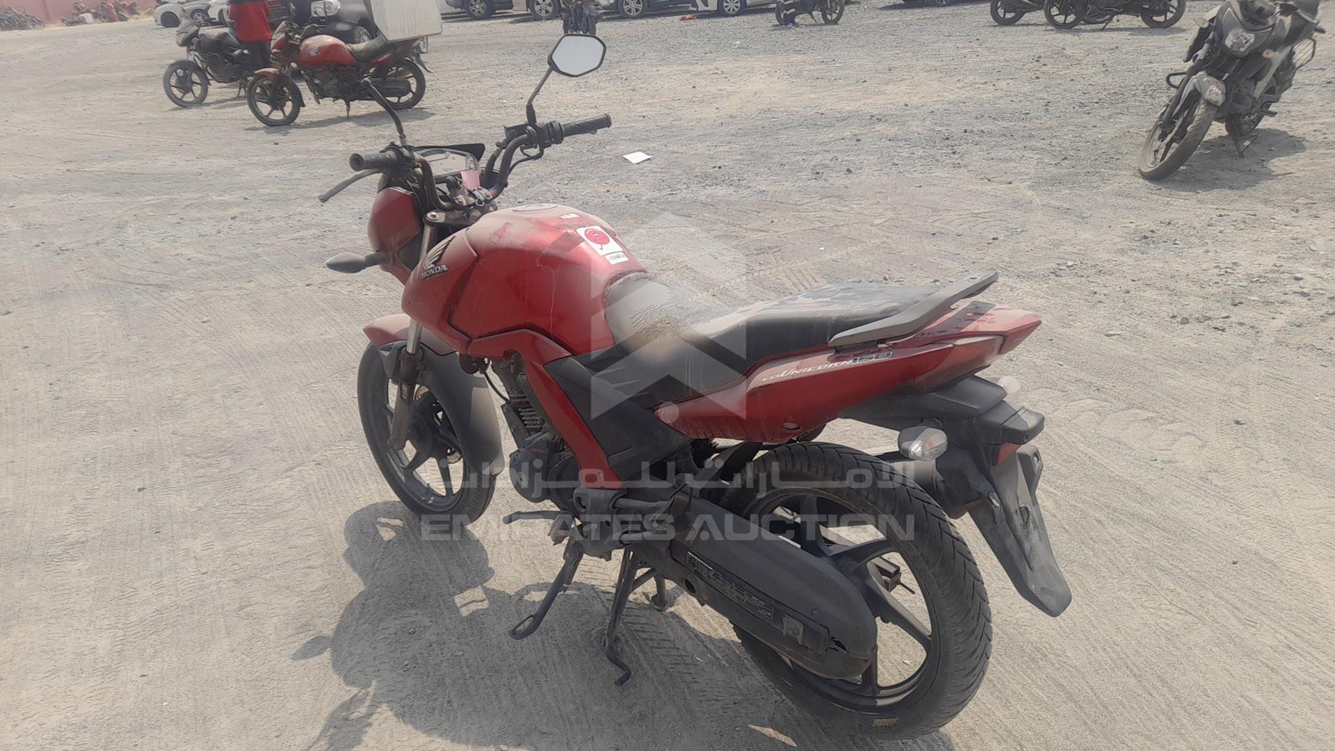 2019 HONDA UNICORN 160 VIN: ME4KC20C0K8001227