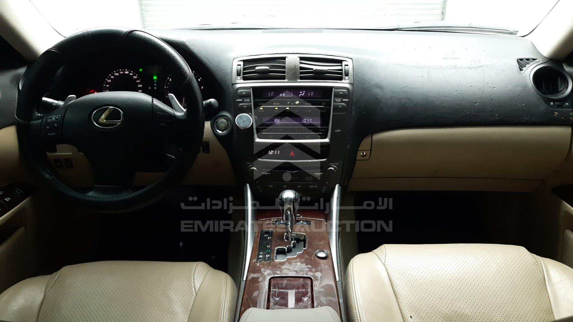 2007 LEXUS IS300 VIN: JTHBG262672004821