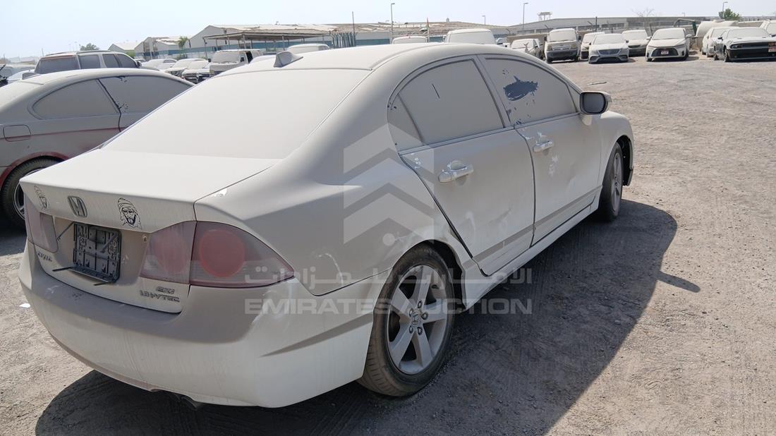 هوندا سيفيك 2008 — الزاوية الخلفية اليمنى — صورة 8
