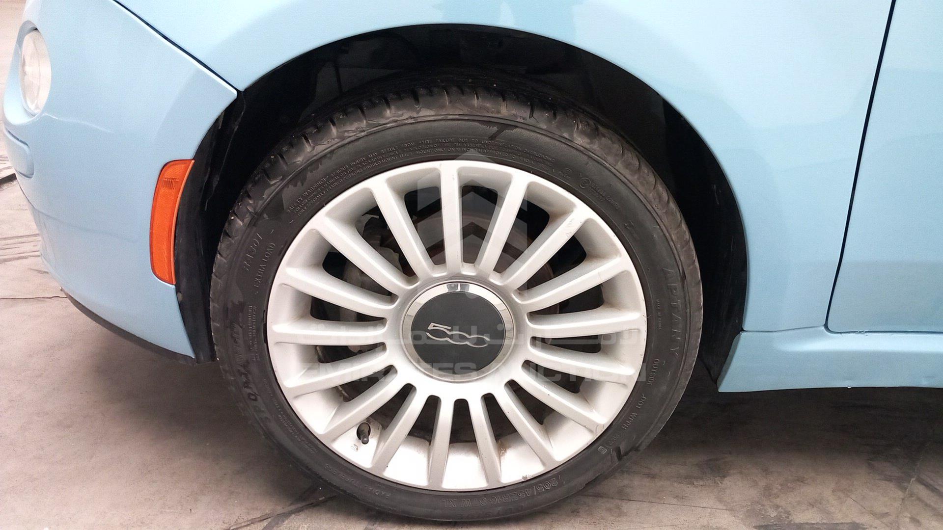 2011 FIAT 500 VIN: ZFAHA3286B0548793