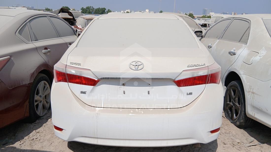 2015 Toyota Corolla - Scrap without document — Rear View — Photo 7