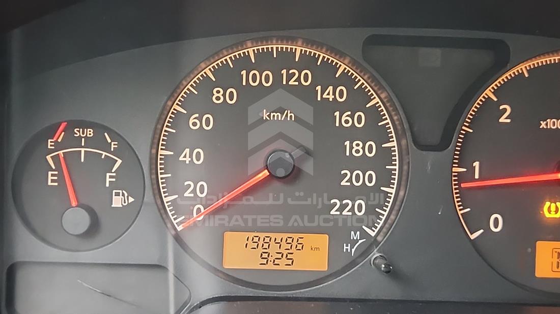 2020 Nissan Patrol — Odometer Reading — Photo 2