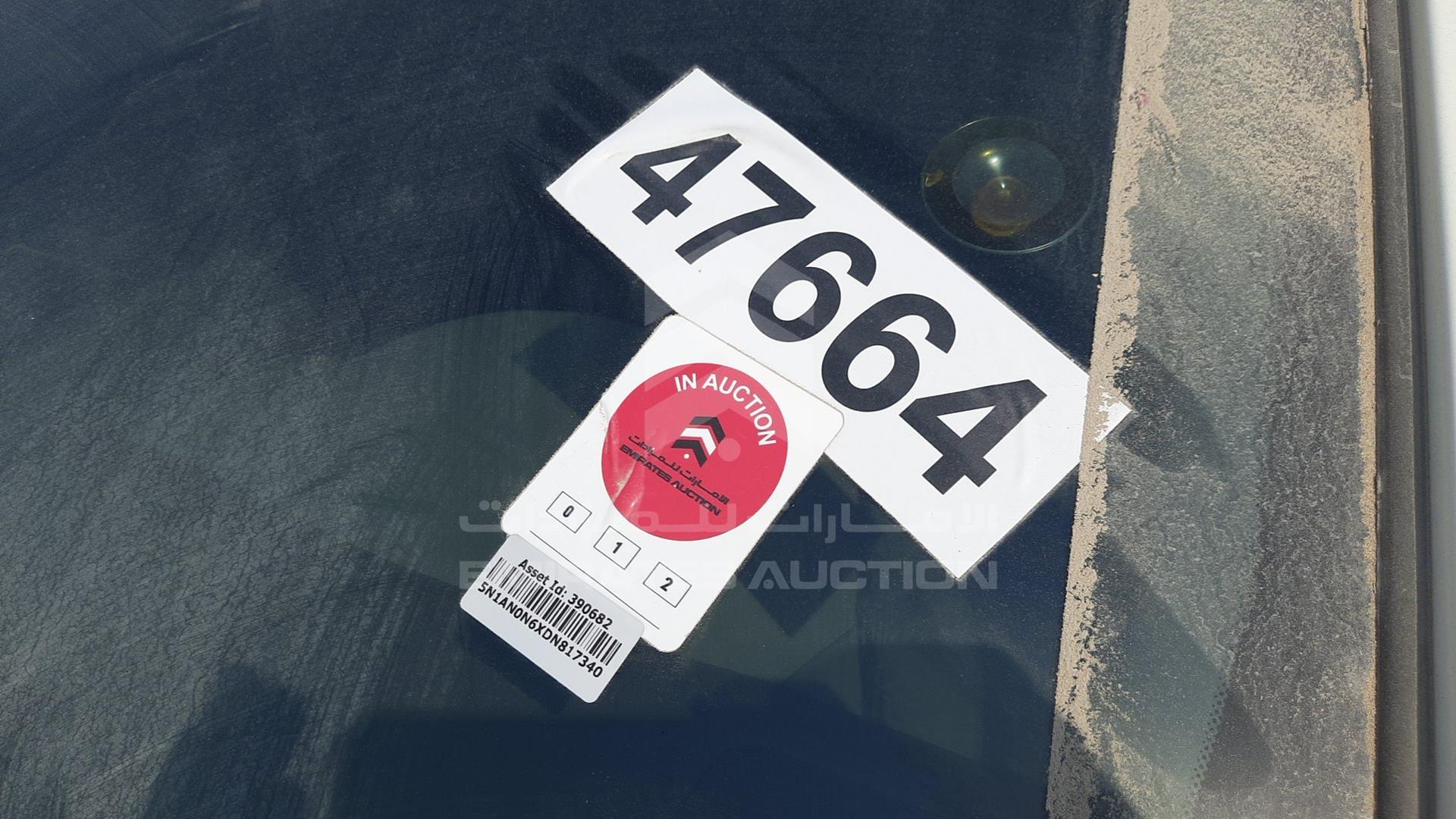 2013 NISSAN XTERRA VIN: 5N1AN0N6XDN817340