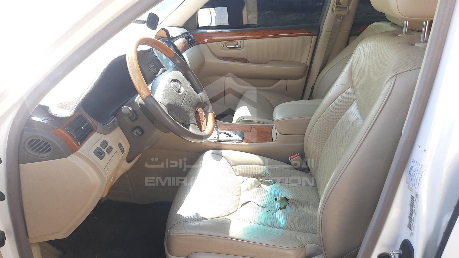 2005 LEXUS LS 430 VIN: JTHBN36F755014185