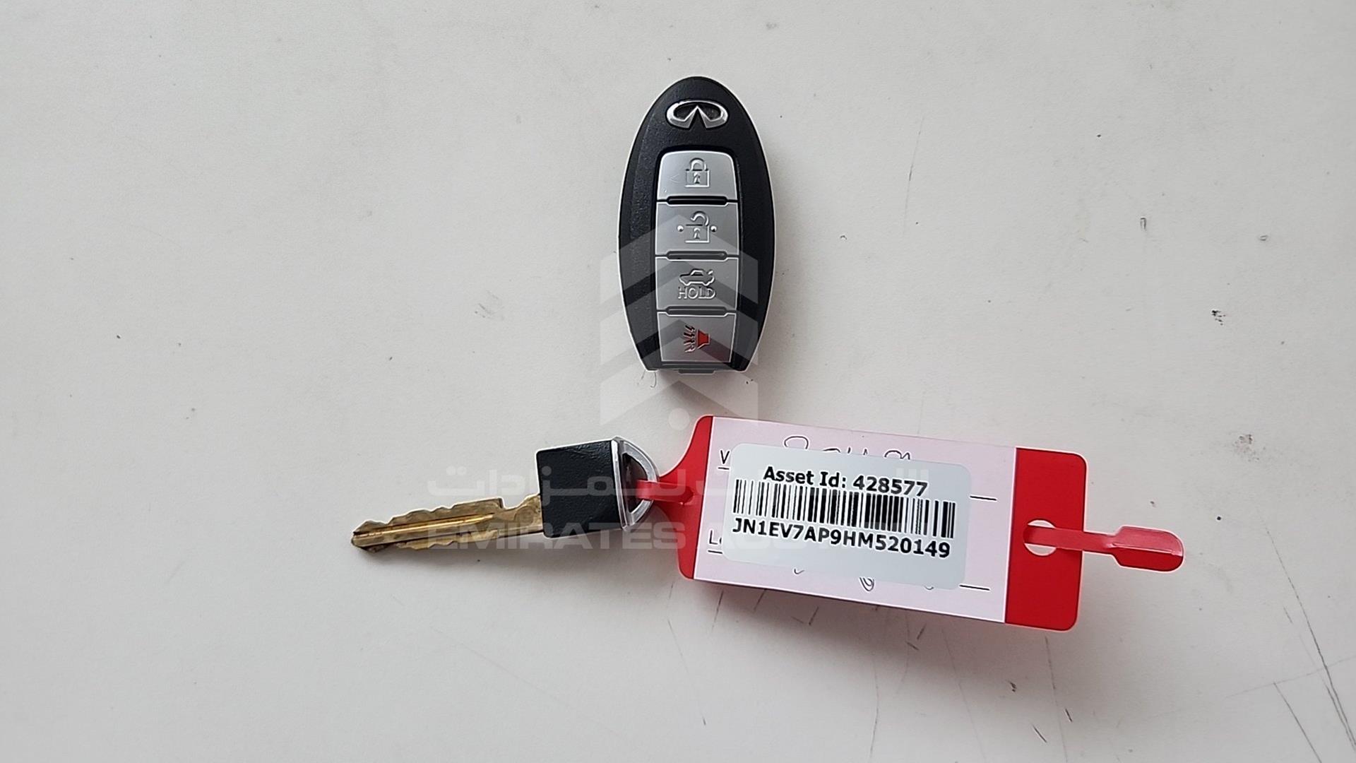 2017 INFINITI Q50 VIN: JN1EV7AP9HM520149