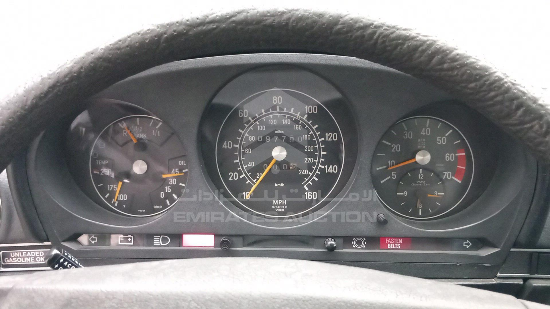 1976 MERCEDES 450 SLC VIN: 10702412015603