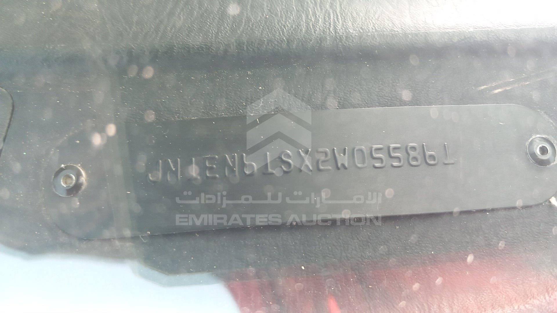 2002 NISSAN SUNNY VIN: JN1EN61SX2W055861