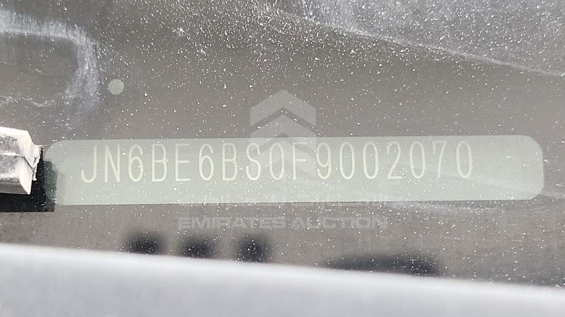 2015 Nissan Urvan — VIN on Frame — Photo 2