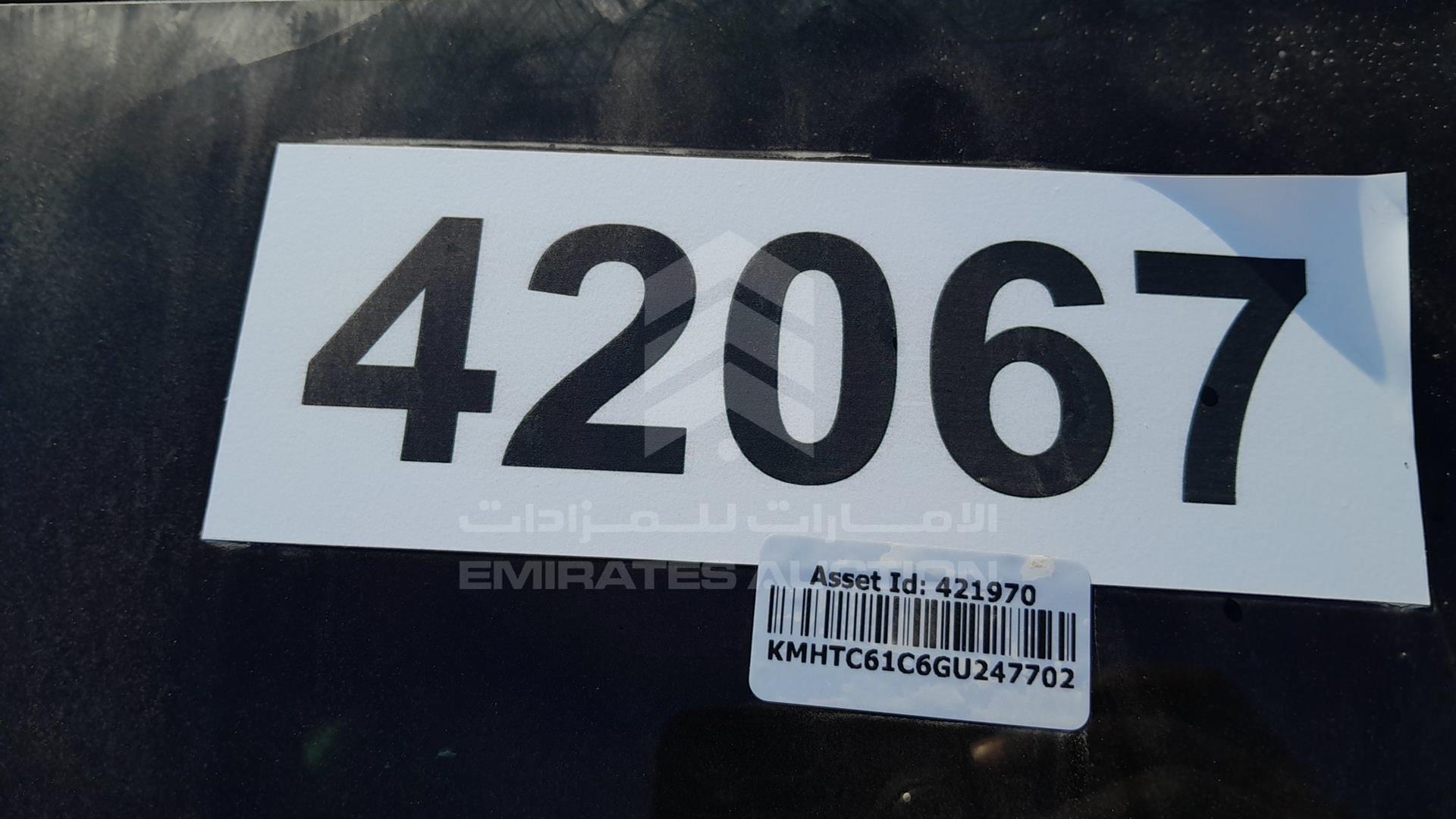 2016 HYUNDAI VELOSTER VIN: KMHTC61C6GU247702
