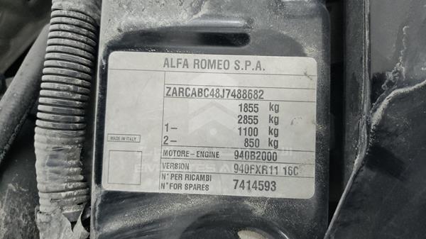 Alfa Romeo Gilulietta 2018 ZARCABC48J7488682 Image 13