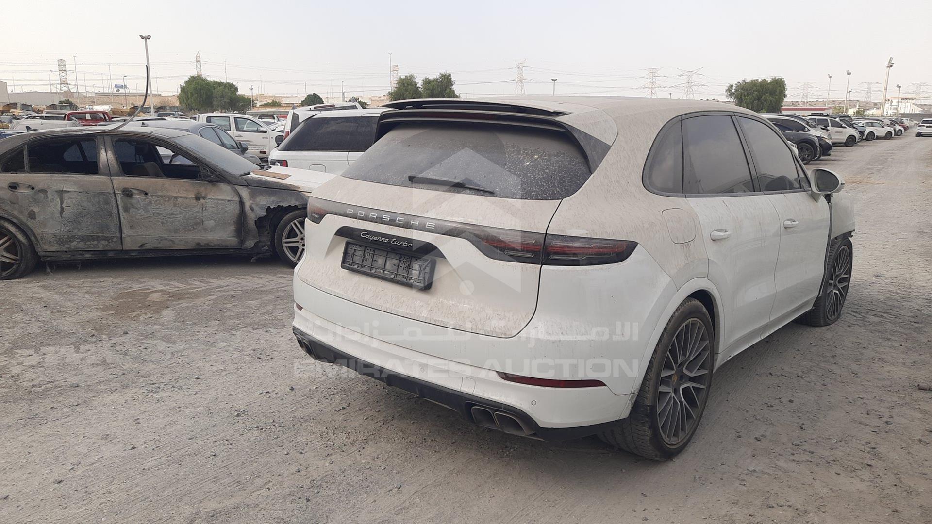 2018 PORSCHE CAYENNE TURBO VIN: WP1ZZZ9YZJDA80403