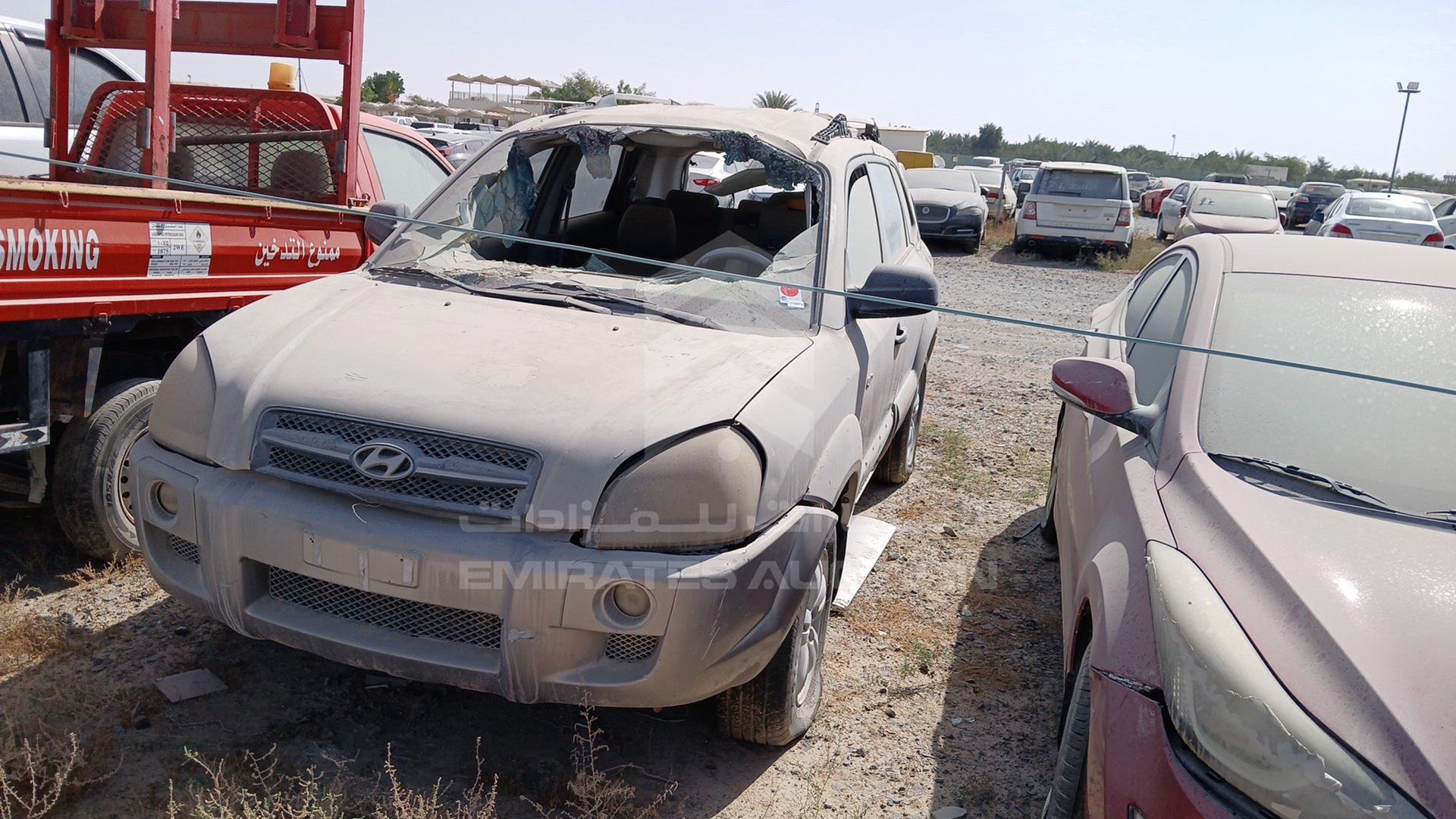 2007 HYUNDAI TUCSON VIN: KMHJM81B67U595815