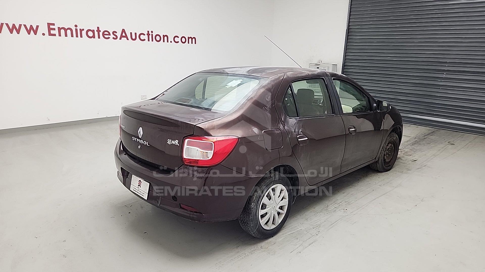 2017 RENAULT SYMBOL VIN: VF14SRAB3HT518726