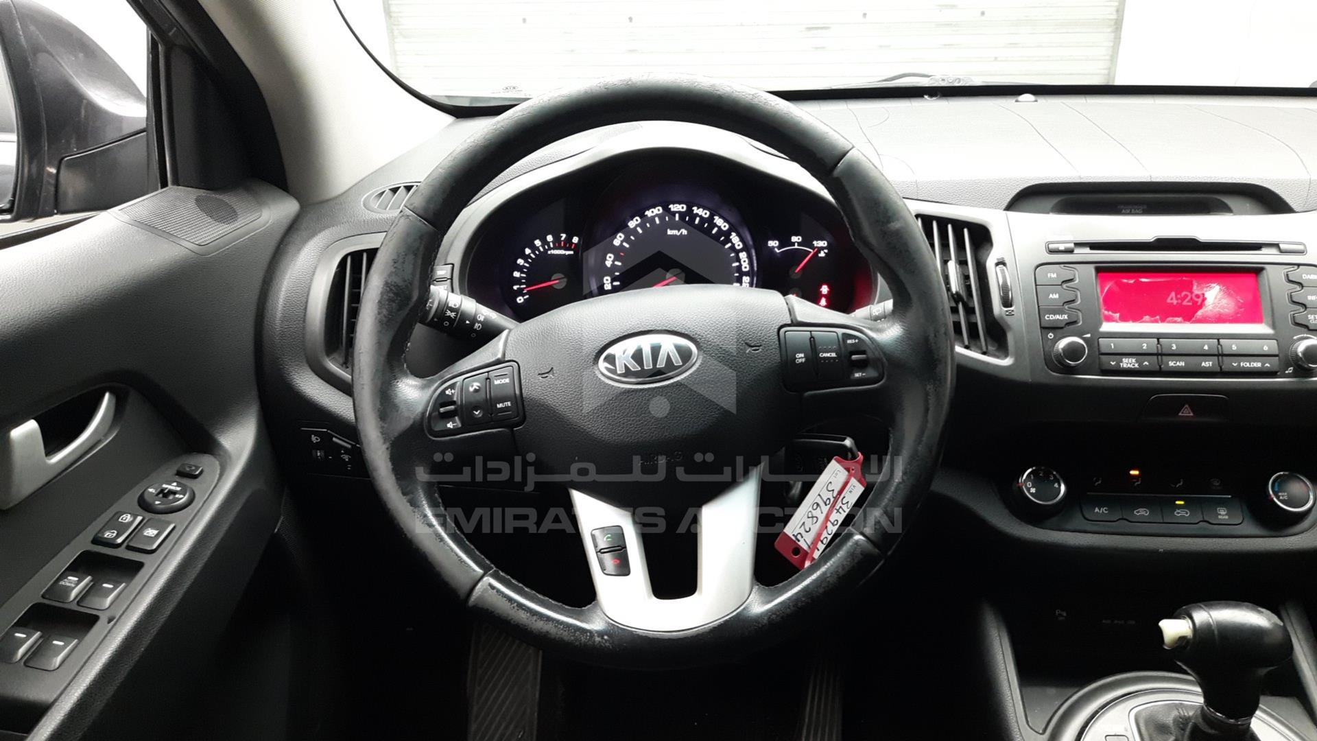 2014 KIA SPORTAGE VIN: U5YPC811DEL349291