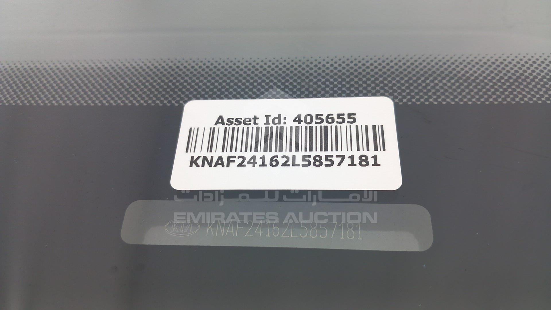2020 KIA CERATO VIN: KNAF24162L5857181