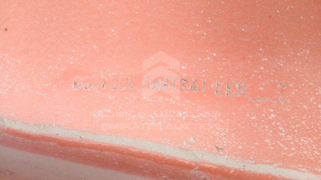 2015 Trailer Local — VIN on Frame — Photo 3