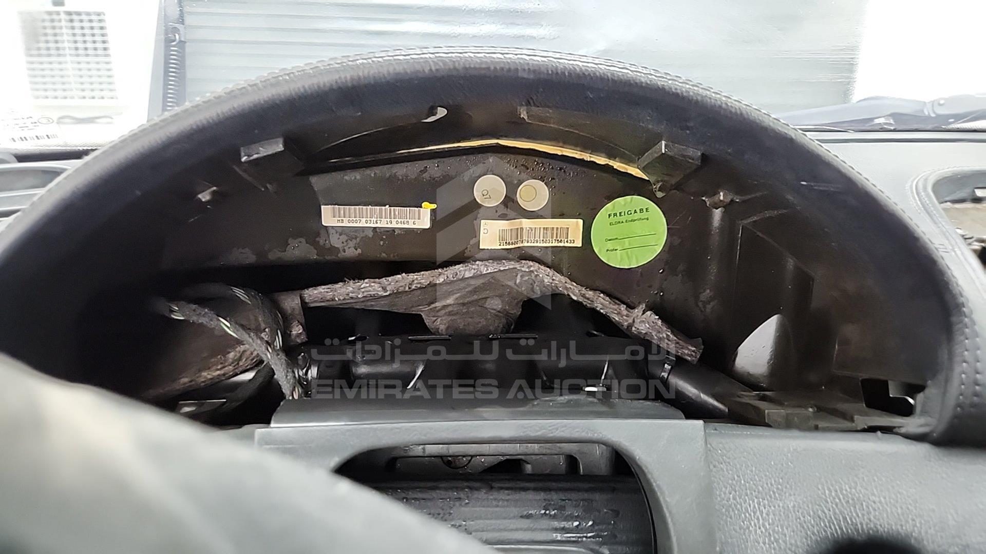2003 MERCEDES CL 500 VIN: WDB2153751A038830