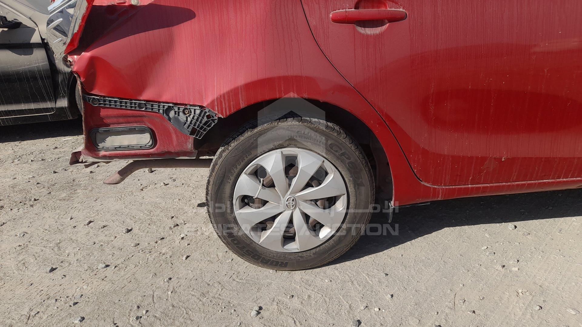2014 TOYOTA YARIS VIN: MR2BT9F39E1083802