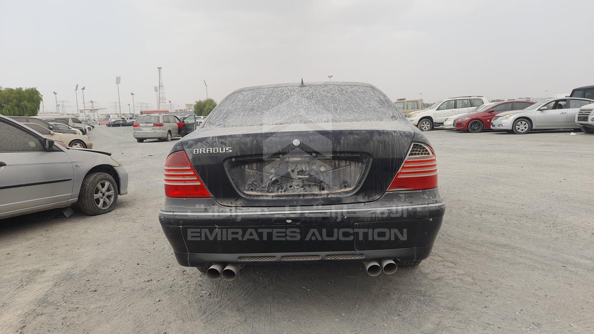 2003 MERCEDES S 550 VIN: WDB2201751A376348