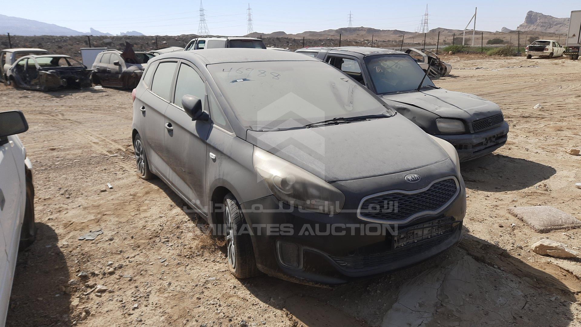 2016 KIA CARENS VIN: KNAHT8116G7114857