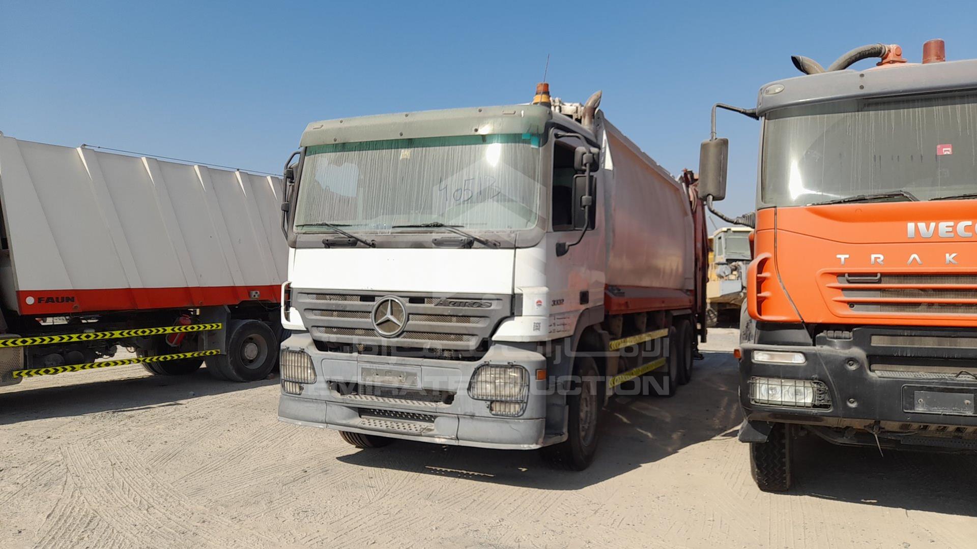 2008 MERCEDES ACTROS VIN: WDAKHCAA78L307768