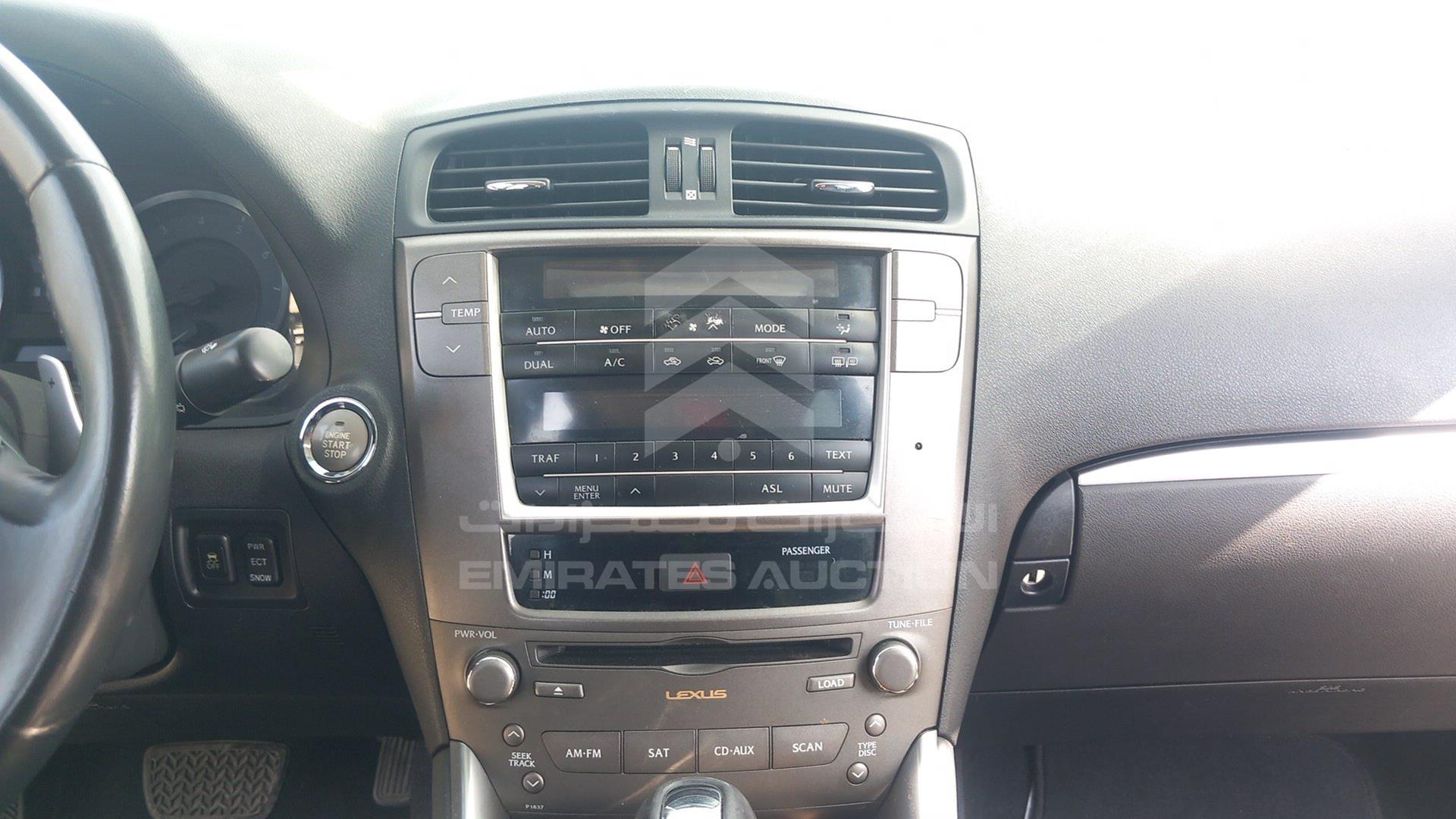 2011 LEXUS IS 250 VIN: JTHBF5C22B5141254
