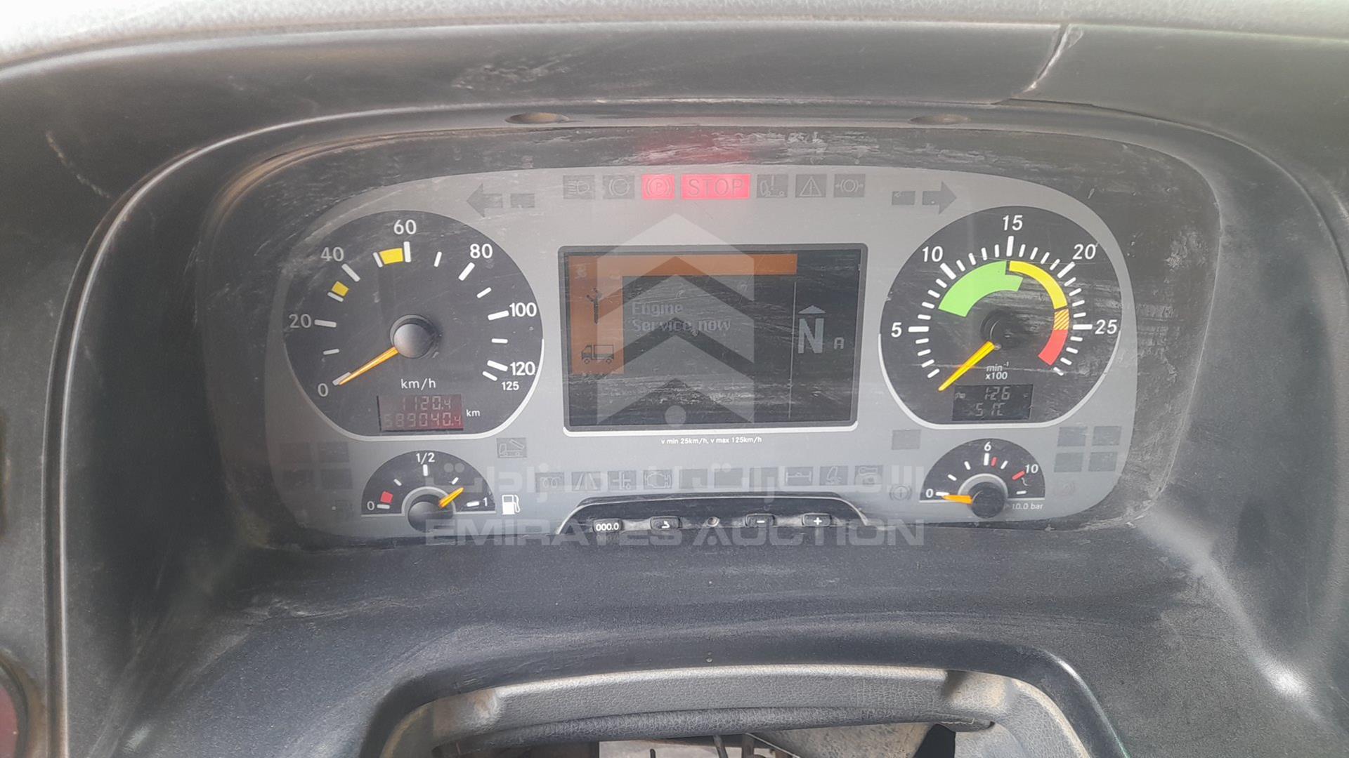 2008 MERCEDES ACTROS VIN: WDAKHCAA18L329393