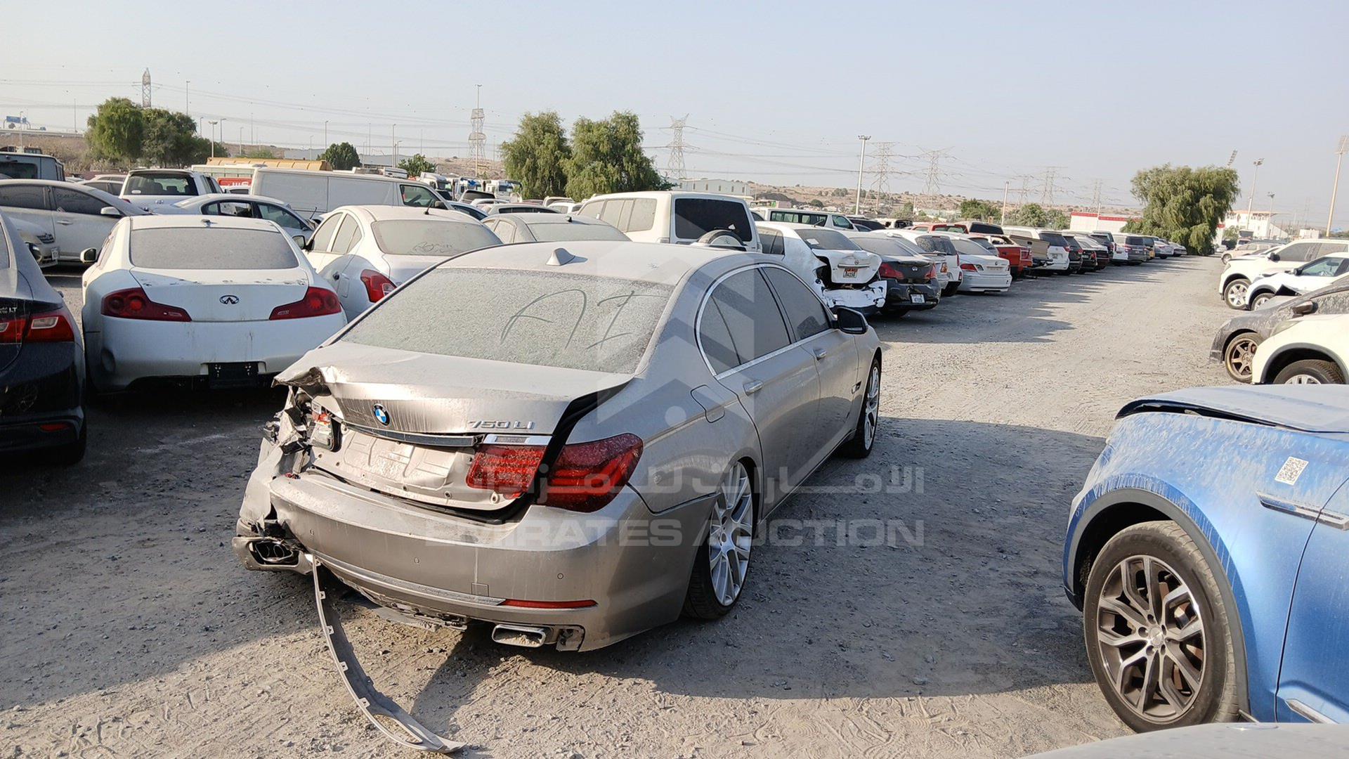 2014 BMW 750LI VIN: WBAYE8105ED146053