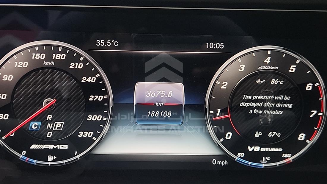 2018 Mercedes S 560 — Odometer Reading — Photo 2