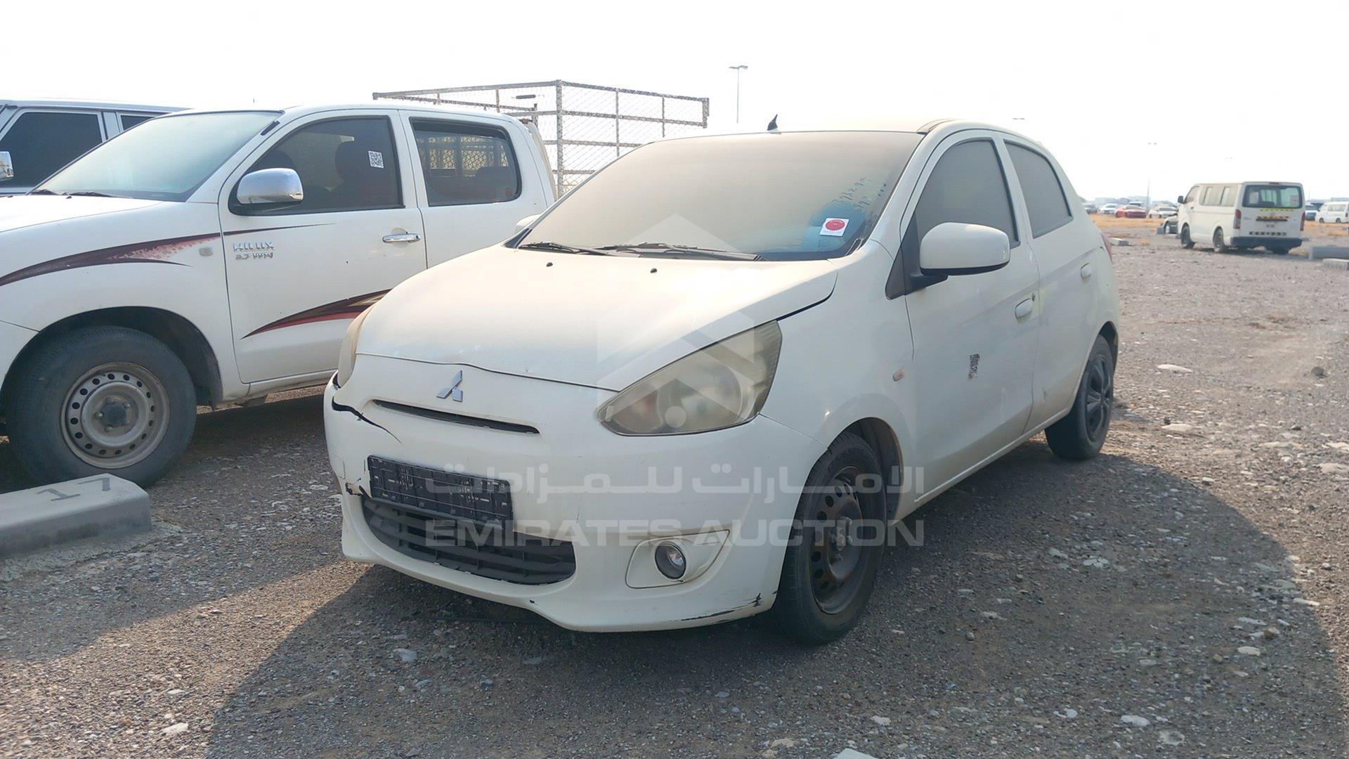 2014 MITSUBISHI MIRAGE VIN: MMBXTA03AEH008842