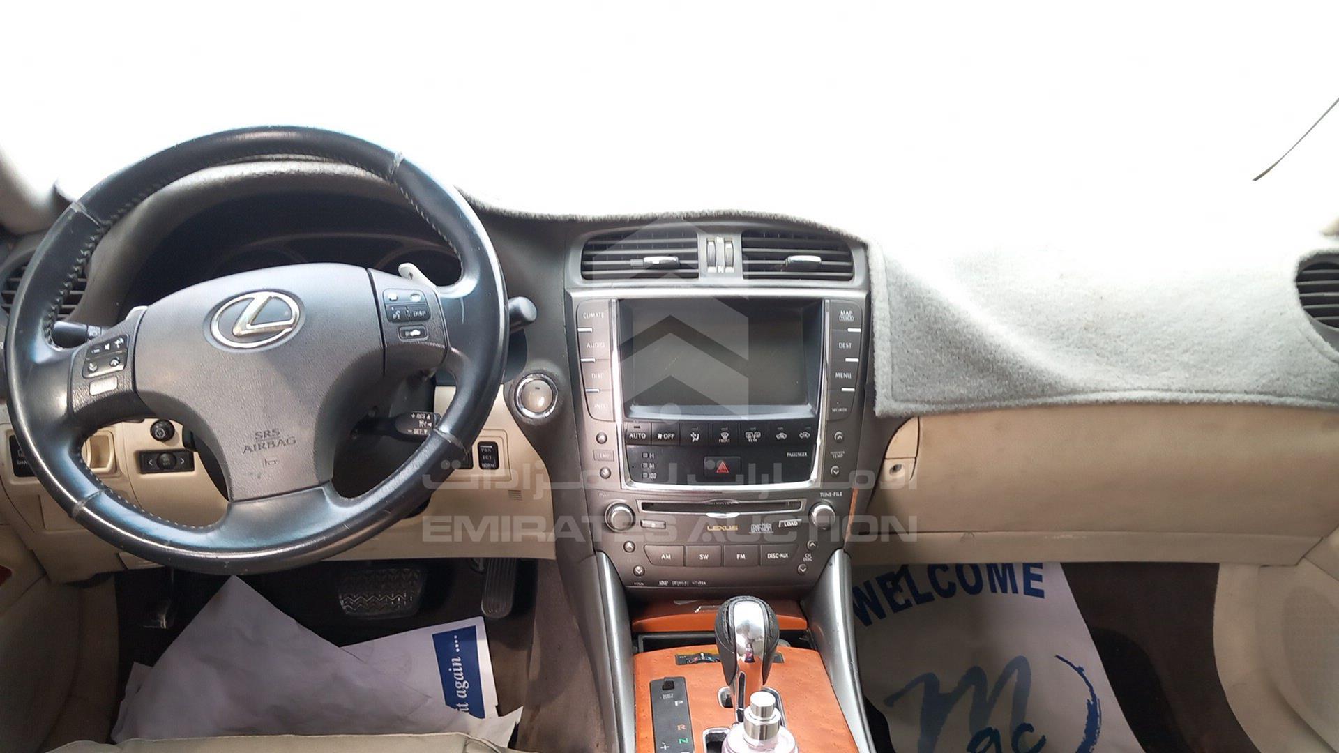 2009 LEXUS IS300 VIN: JTHBG262192018502