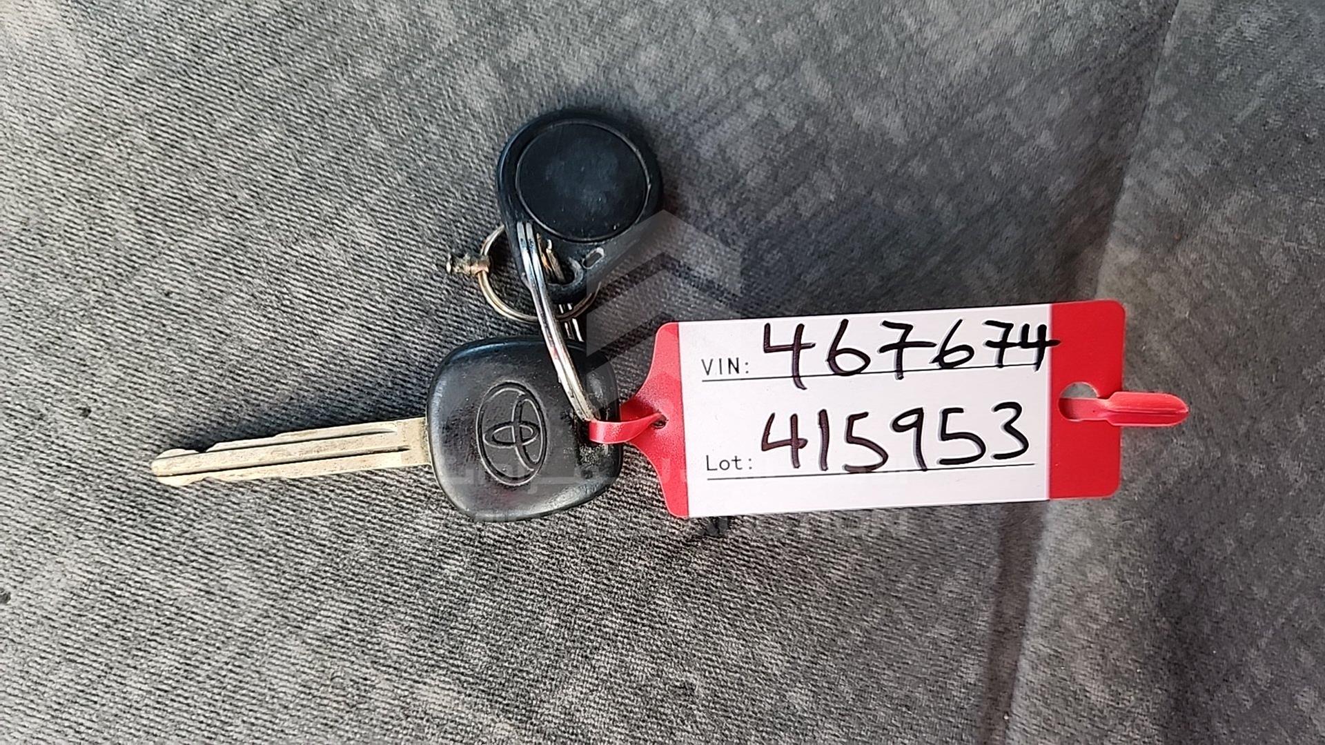 2004 TOYOTA CAMRY VIN: 6T1BE33KX4X467674