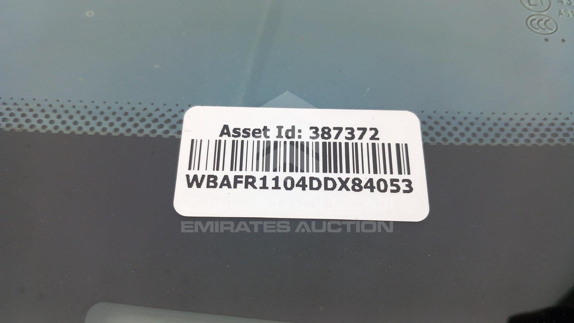 2013 BMW 530I VIN: WBAFR1104DDX84053
