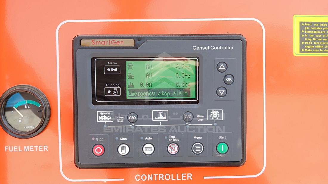 2025 Generator Osaka SQ10000 — Full Dashboard View — Photo 11