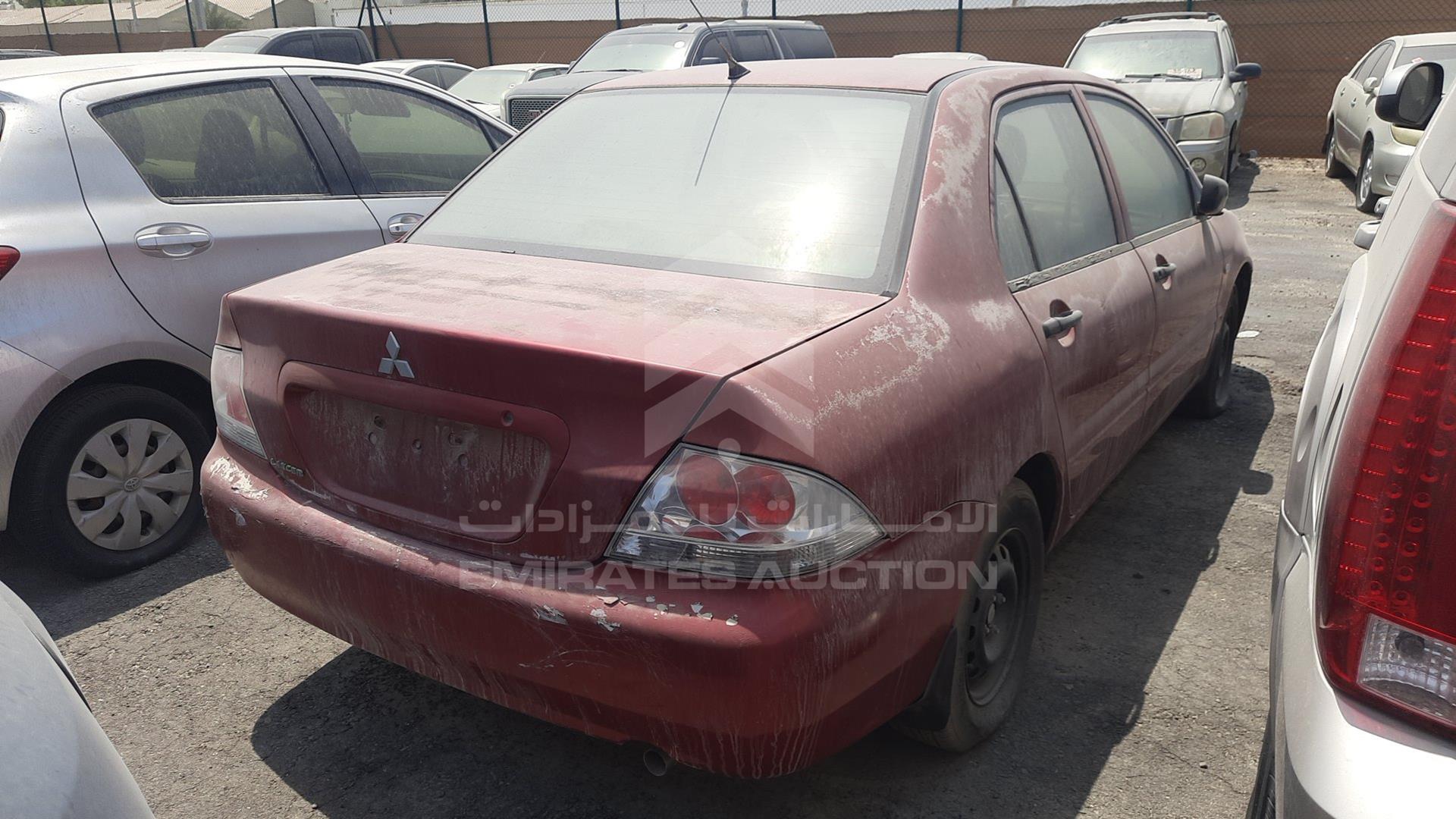 2008 MITSUBISHI LANCER VIN: JMYSRCS1A8U732612