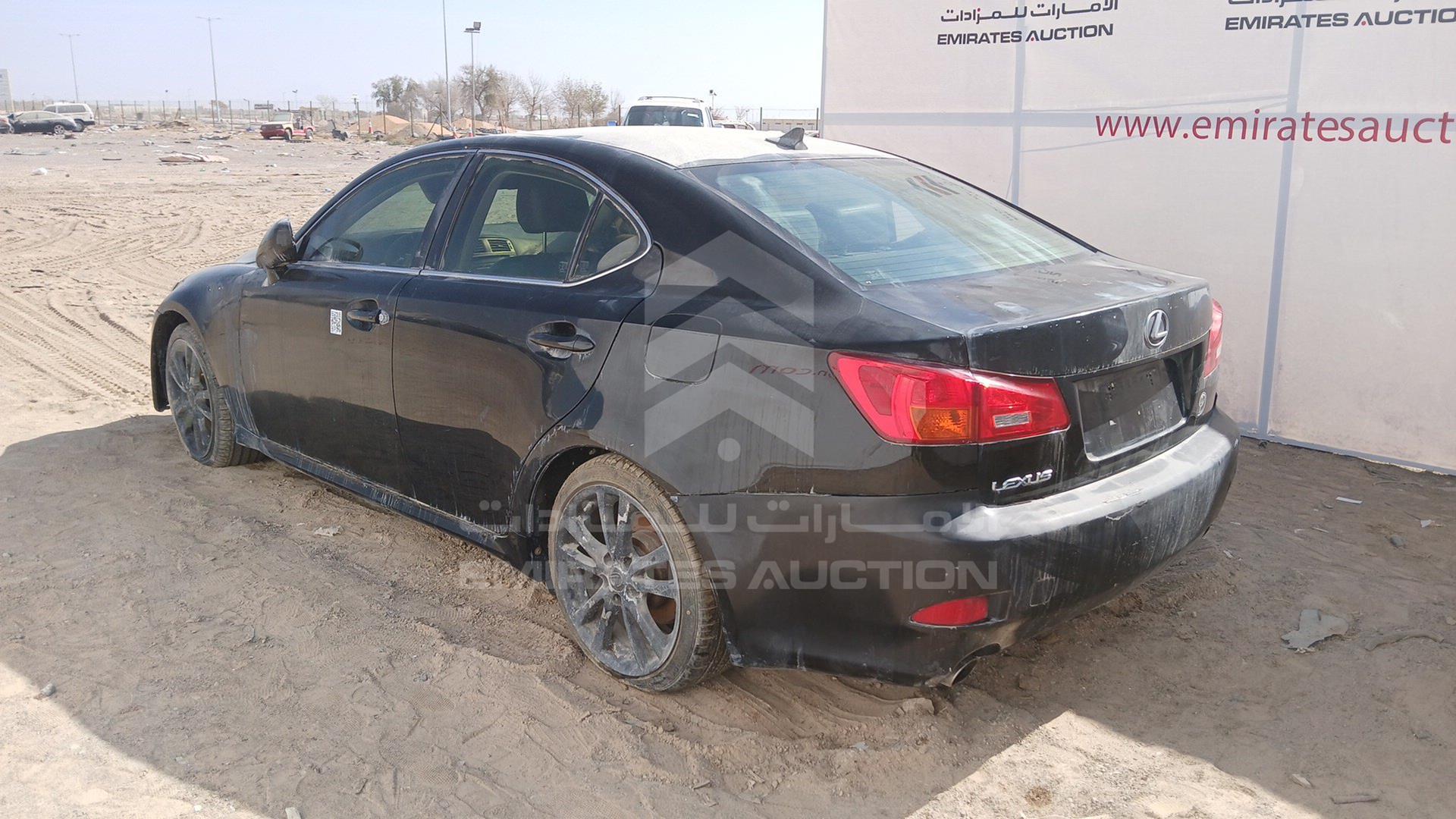 2007 LEXUS IS 250 VIN: JTHBK262775033595