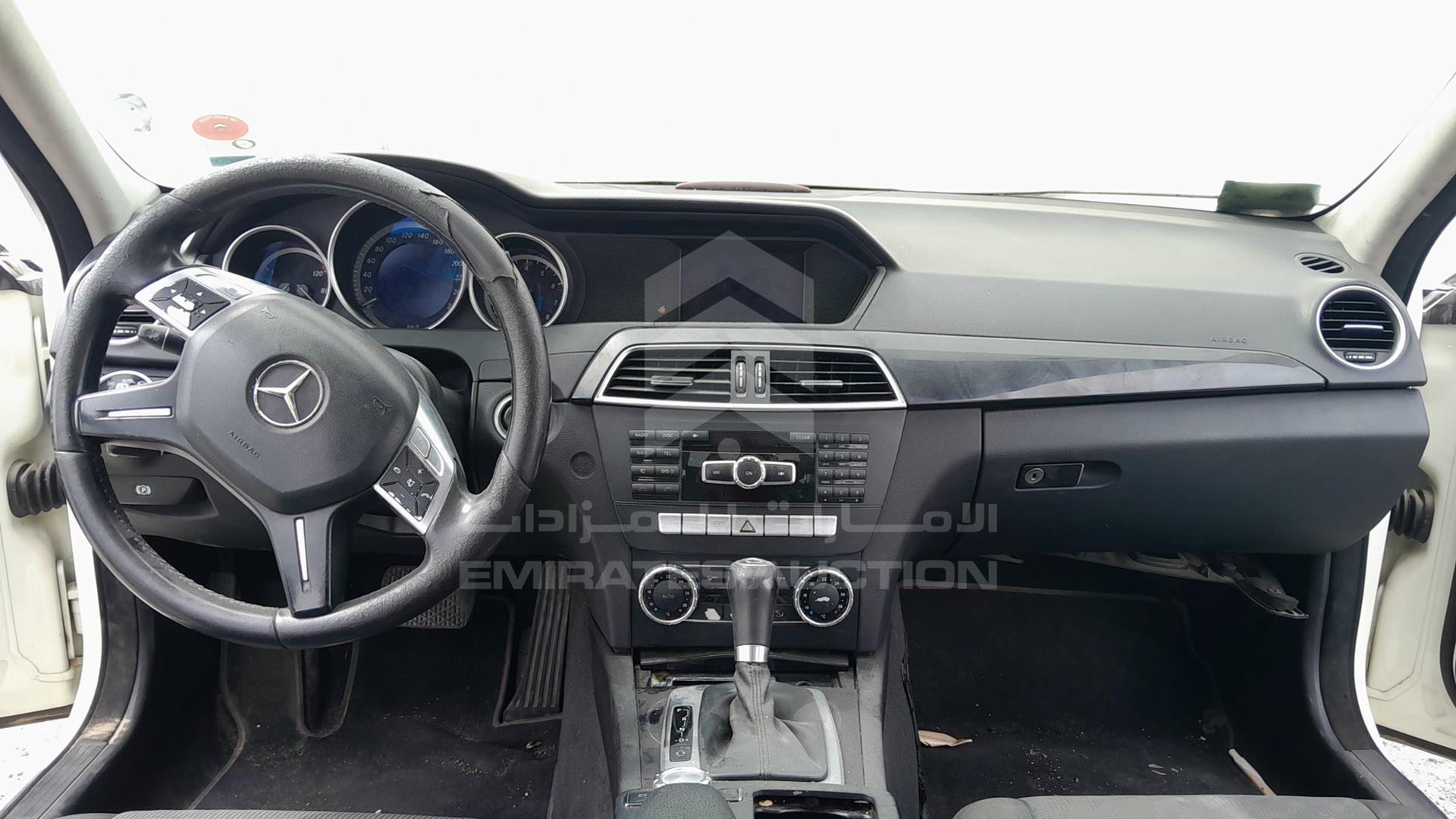 2012 MERCEDES C 200 VIN: WDDGF4JB9CA633511