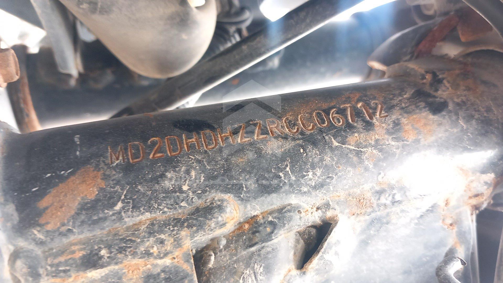 2008 BAJAJ 150 CC VIN: MD2DHDHZZRCC06712