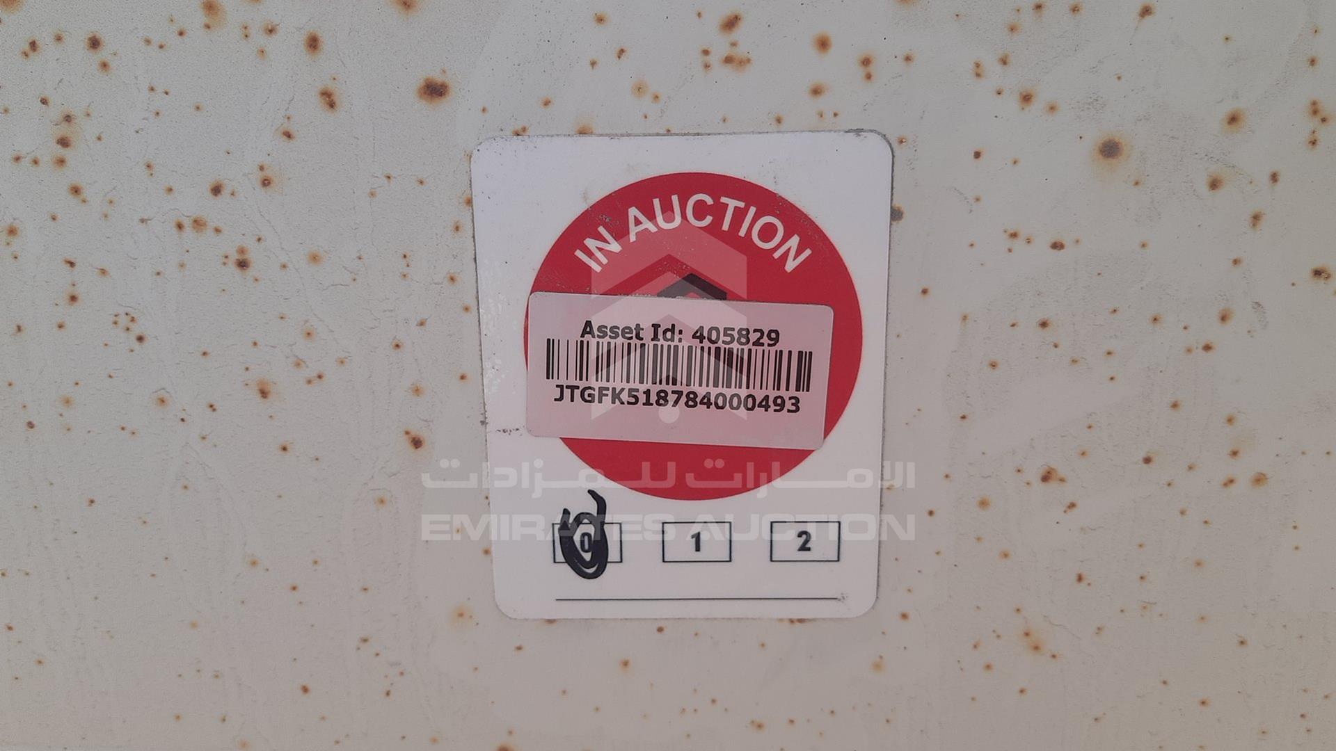 2008 TOYOTA COASTER VIN: JTGFK518784000493