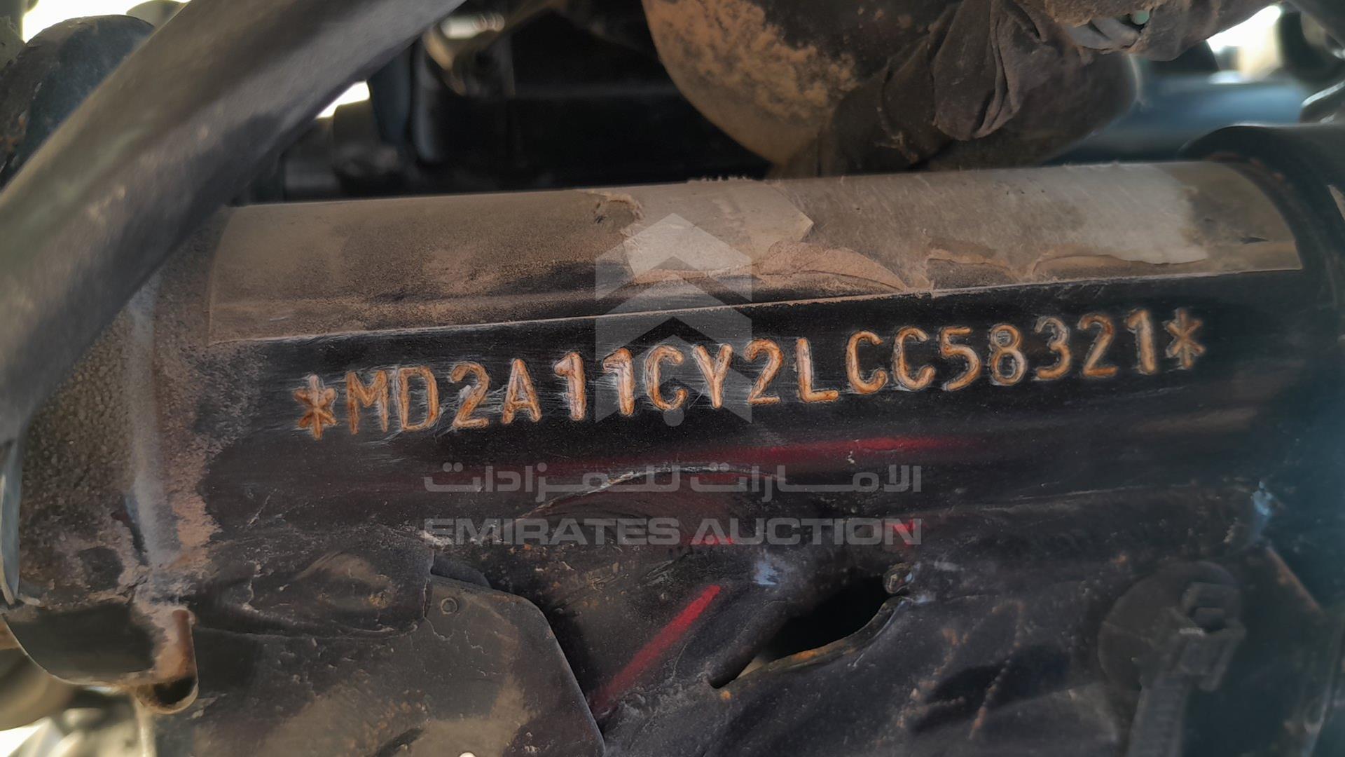2020 BAJAJ PULSAR VIN: MD2A11CY2LCC58321