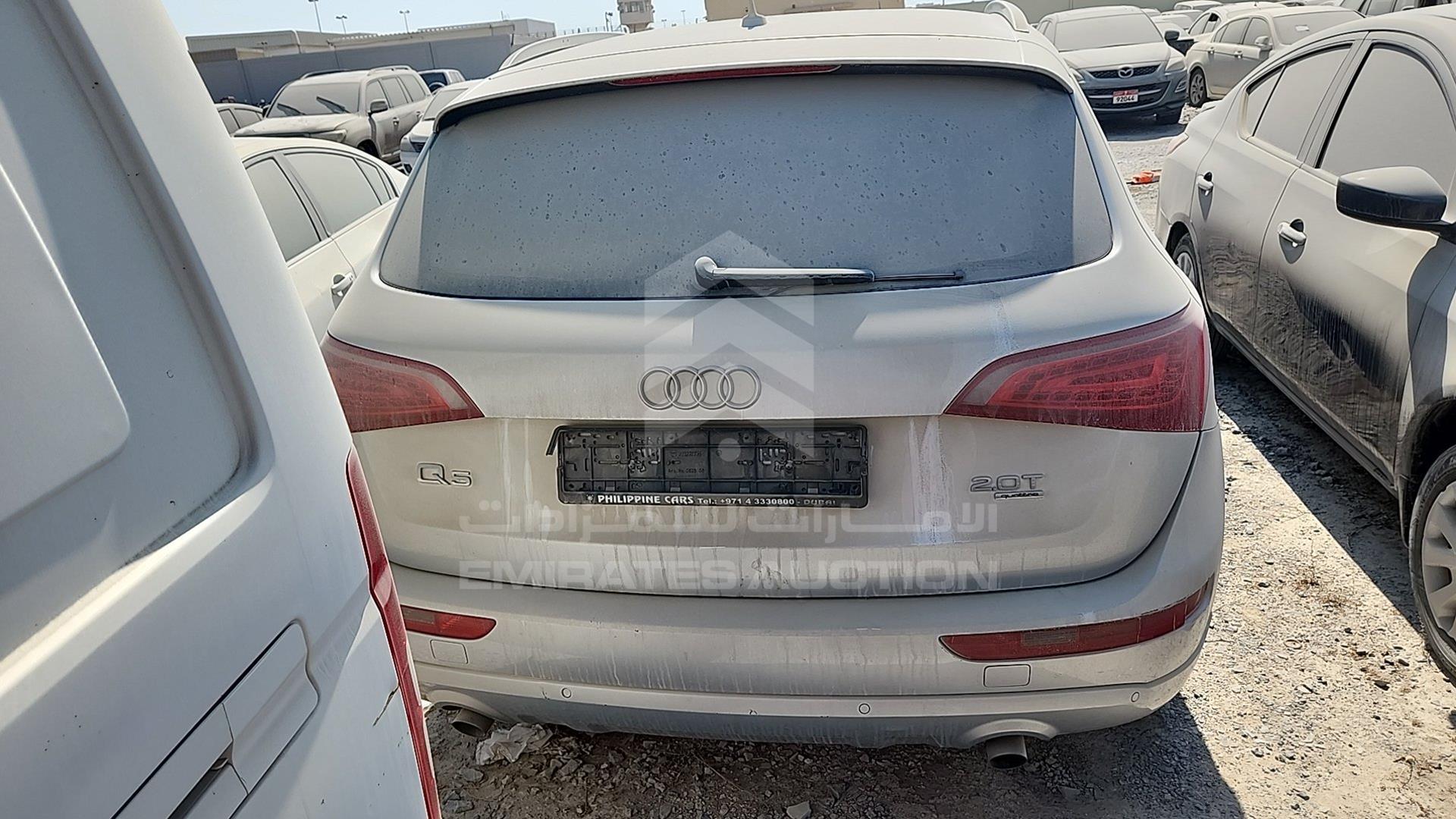 2013 AUDI Q5 VIN: WAUCFC8R8DA009607