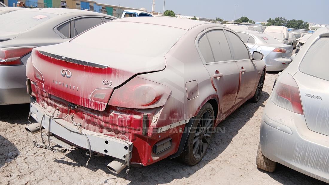 2014 Infiniti G 25 - Scrap without document — Rear Right Angle — Photo 8
