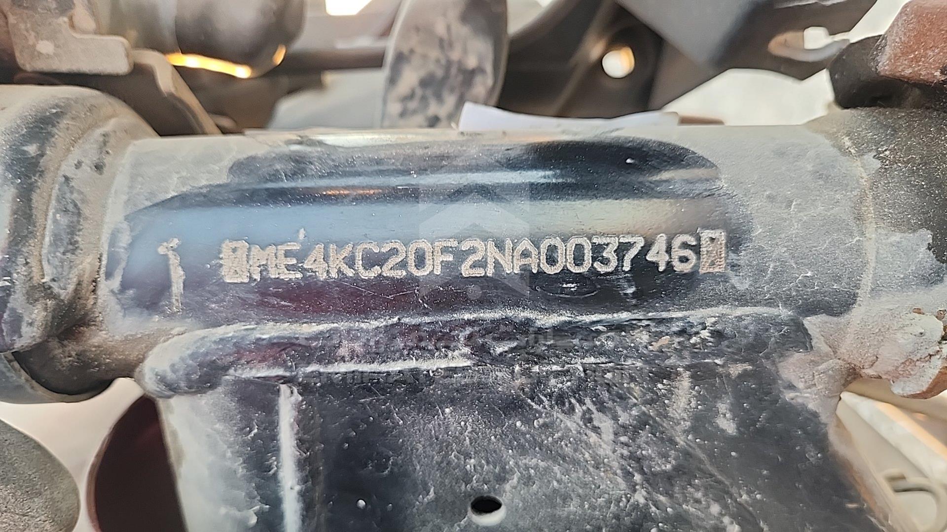 2022 HONDA UNICORN VIN: ME4KC20F2NA003746