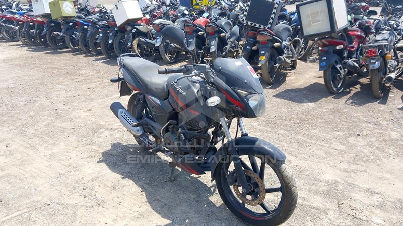 VIN: MD2A11CYXKCG49666 Auction: EmiratesAuction Lot: 406921 VIN: MD2A11CYXKCG49666 Bajaj PULSAR 150 2019 BLACK Photo 9