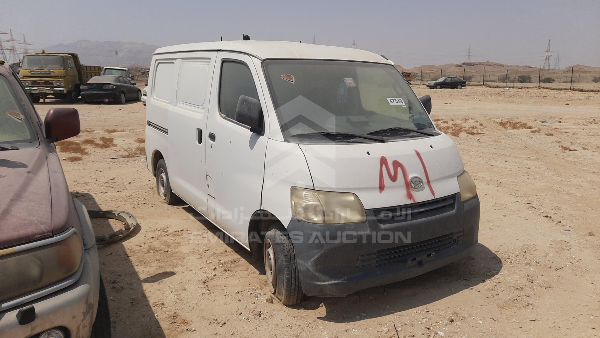 2013 DAIHATSU GRAN MAX VIN: MHKBC31E3DK210782