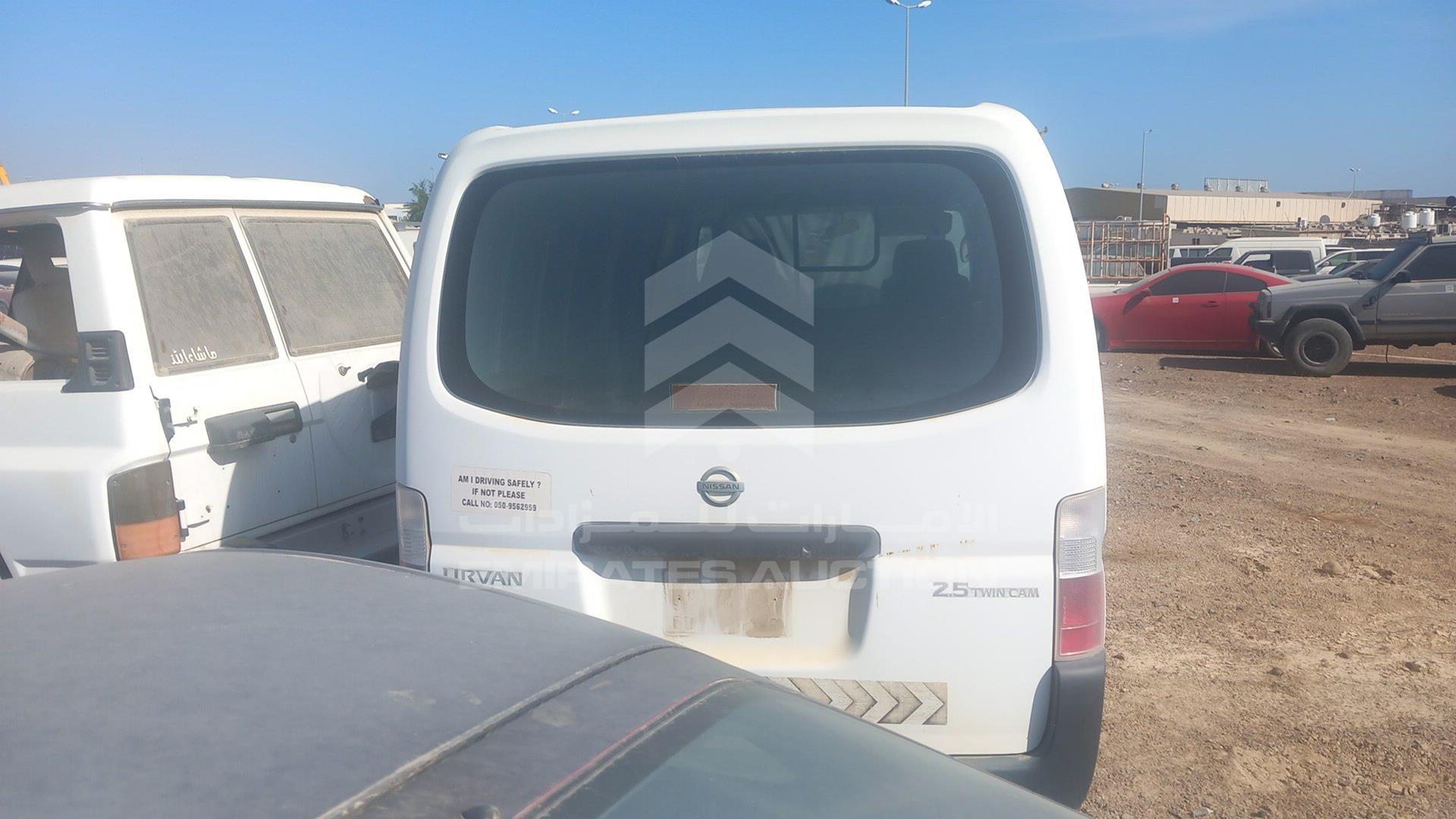 2009 NISSAN URVAN VIN: JN6AE52S99X101881