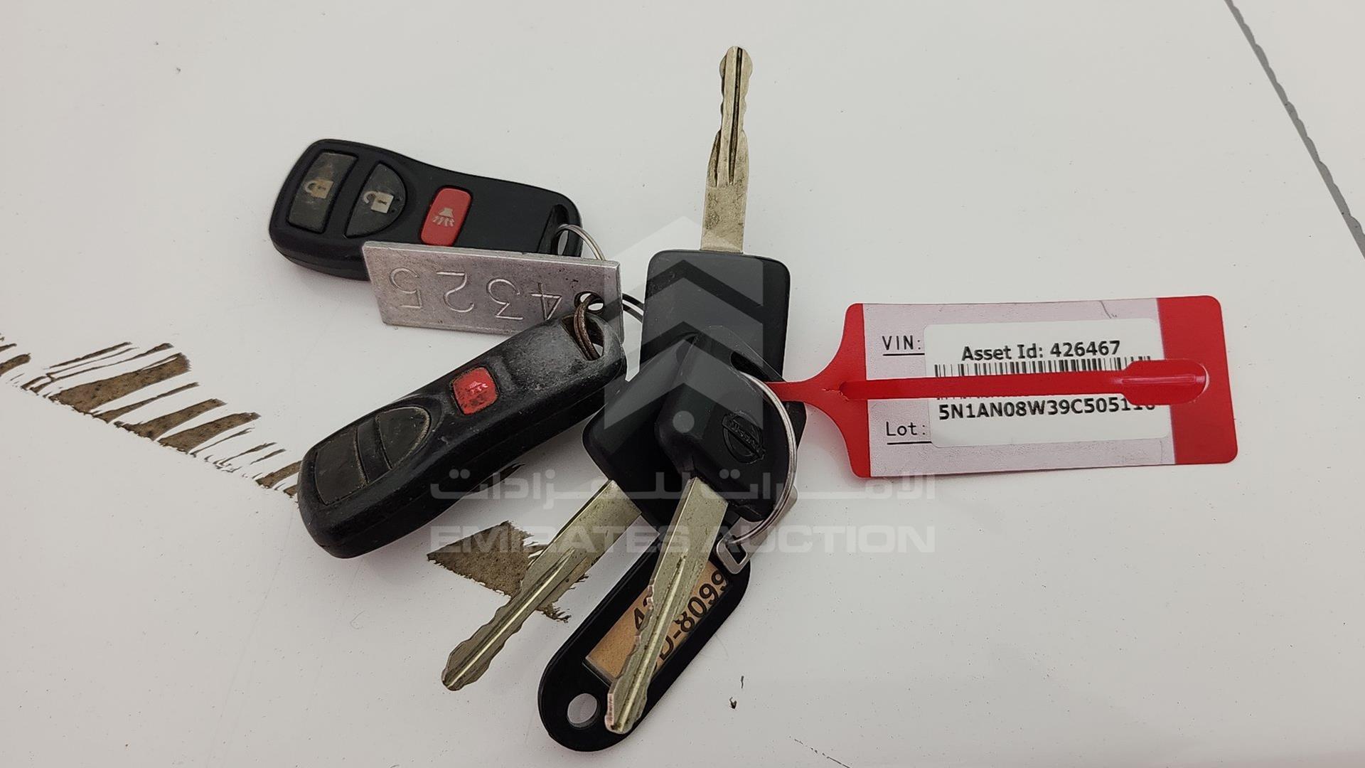2009 NISSAN XTERRA VIN: 5N1AN08W39C505116