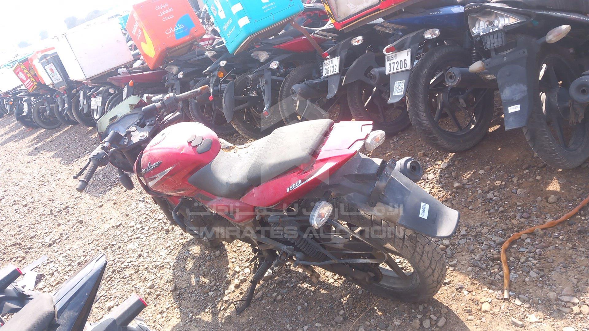 2018 BAJAJ PULSAR 180CC VIN: MD2A12DY1JCC72339