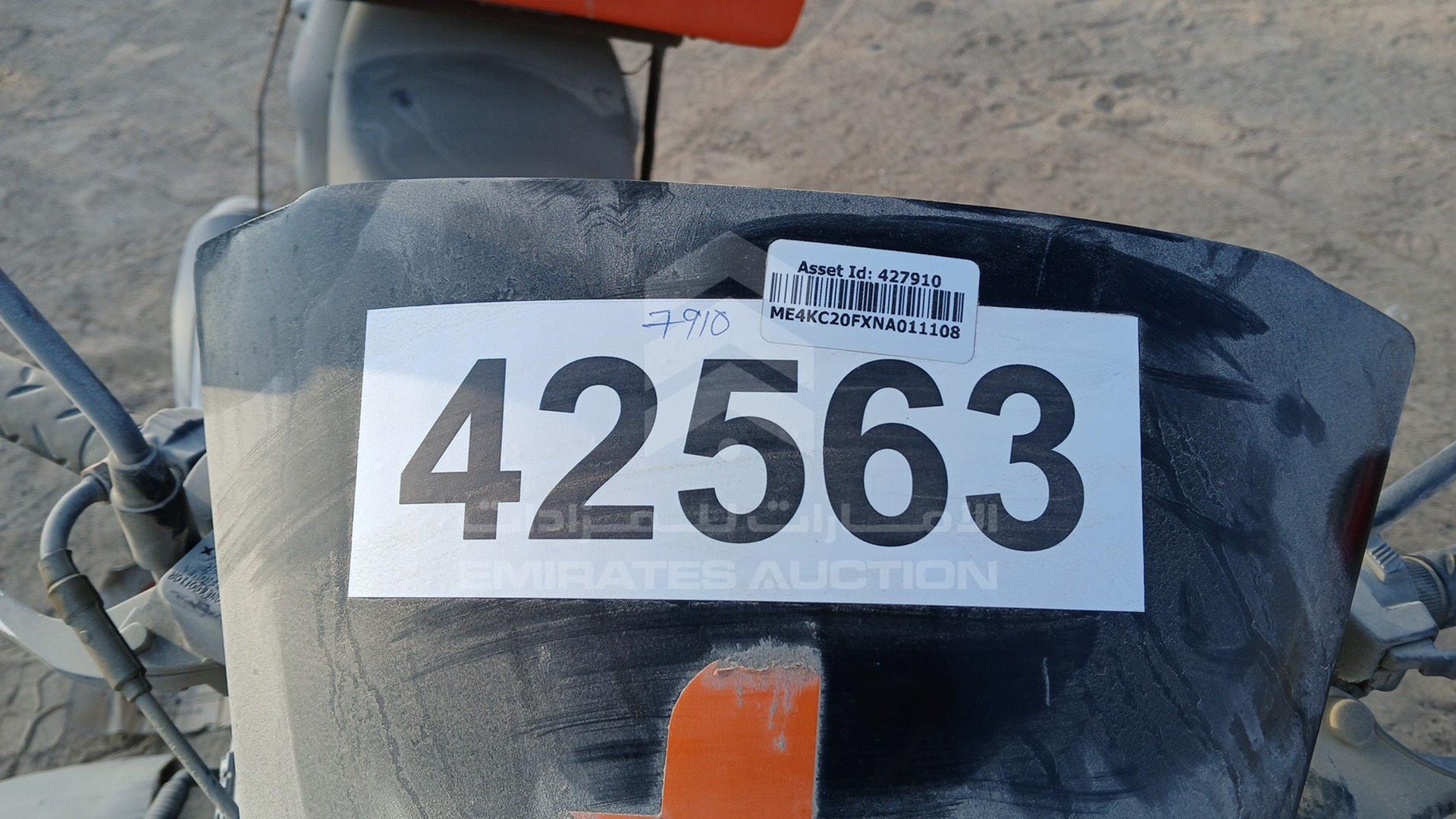 2022 HONDA UNICORN VIN: ME4KC20FXNA011108
